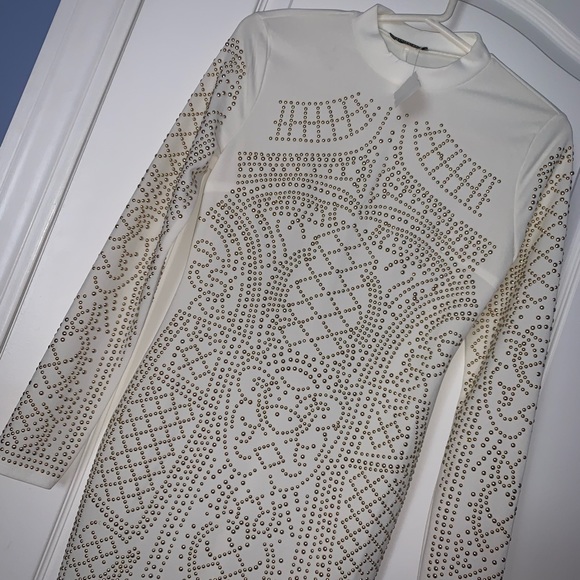 Fashion Nova Star Studded Event Dress M - Picture 2 of 7